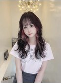 インナーカラー／インナーハイライト／ポイントカラー