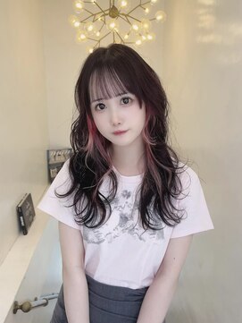 キイ 原宿 表参道(K.e.y) インナーカラー/インナーハイライト/ポイントカラー