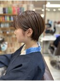 前髪あり大人小顔ショート/30代40代50代/岡野亘希