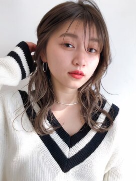 セイドット リー(Say. Ree) Say.シルキーベージュレイヤーカットシースルーバング表参道青山