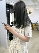 イコ 表参道原宿(ico)&nbsp;オリーブグレー イルミナカラー 就活カラー