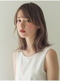 ☆ダークパープルナチュラルショートミルクブラウン髪質改善ボブ