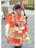 七五三5歳女の子♪