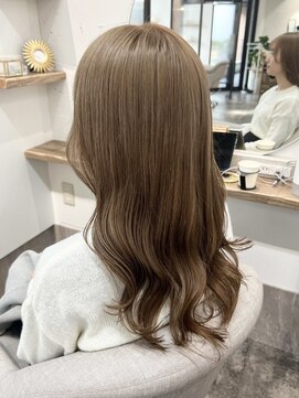 シアアルン 新小岩店(SHEER alun) ミルクティーベージュ/ダブルカラー/SHEERalun新小岩店