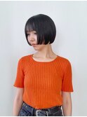 レイヤーボブ/ショートボブ/ミニボブ/ボブウルフ/縮毛矯正