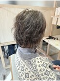 ボブミディ×エアリーパーマ