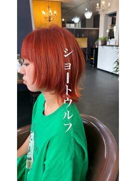 ヘアサロン エリア(hair salon Area) ショートウルフ
