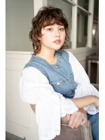 マグノリア オモテサンドウ(MAGNOLiA Omotesando)&nbsp;くしゃっとカジュアルマッシュウルフ・・・HINATA