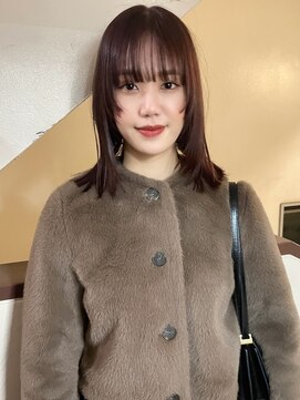 ソイ コンク 下北沢(soi conc) 縮毛矯正/bordeaux/layer_下北沢