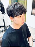 くせ毛風パーマ