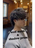 ウルフマッシュ&シャドウパーマ
