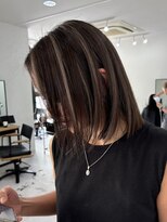 ウル 岡山駅店(ULu.)&nbsp;ハイライトハイトーンダブルカラー20代30代40代ULu岡山