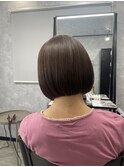 ボブ/ミニボブ/切りっぱなしボブ/外ハネ/外ハネボブ/前下がり