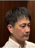 50代　ツーブロック　髪型　三田　田町　浜松町
