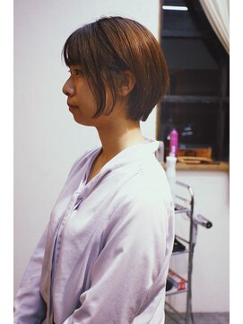 ハコ(haco.) 耳掛けショートボブヘア