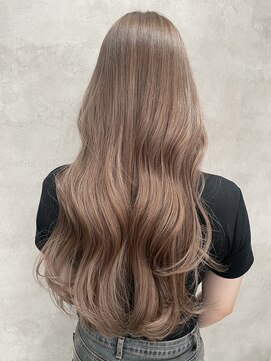 ルノン(LUNON) アプリコットオレヘアハイライトカラー熊本