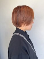 ラトリエコンタン(L´atelier Content)&nbsp;【Lateliercontent MIHO】ブリーチなしで白髪ぼかしツーブロボブ