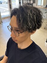 リット(lit.)&nbsp;MEN’S HAIR/波巻ツイストスパイラル/フェザーパーマ/守谷