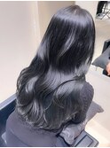 ロングヘア*巻き髪ロング*レイヤーカット*黒髪*髪質改善