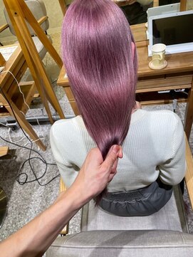 ティグルフォーヘア(TIGRE for hair) 【韓国風】ハイトーンピンク