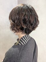 エンクス(enx)&nbsp;着物ヘア/ダークアッシュ/ミディアムレイヤーカット/鶴ヶ峰HK15