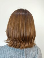 アヤラ オーガニックアンドスパ 東船橋店(AYALA)&nbsp;ミディアムボブ/オレンジブラウン