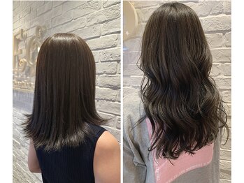 メグ 平間店(mEg)の写真/上品＆透明感を演出♪気になる根元の白髪もしっかり染めて大人女性の綺麗＆可愛いを引き出します＊