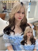 韓国風ツートーンカラー×ロングレイヤー/上尾