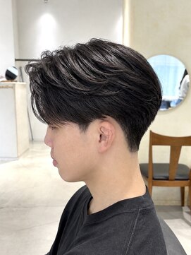ビューバイネオリーブ 用賀店(Beau'r by neolive) サーフカール刈り上げセンターパートリバースセンターパート