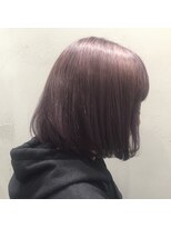 アンド バイ ヘアサロン(AND by hair salon) ラベンダーグレーカラー