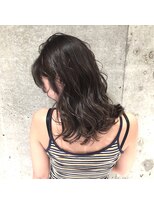 アヴァンスクロス あべのルシアス店(AVANCE.CROSS)&nbsp;外国人風カラー×グレージュ×透け感