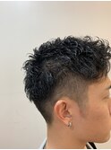 メンズパーマスタイル@30代/40代/50代