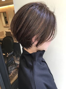 ナック ウメダ(knack UMEDA) ケアブリーチ ハイライト ショート◎30代40代50代