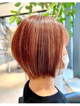 ウノプリール 西梅田ハービスプラザ店(uno pulir) 【KEN YODA】ショートボブ