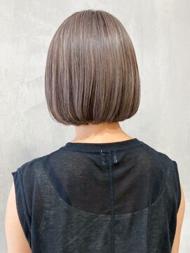 アルバム 渋谷パルコ(ALBUM) まろやかミルクティーボブ_セミウェットウェーブ_ba303862