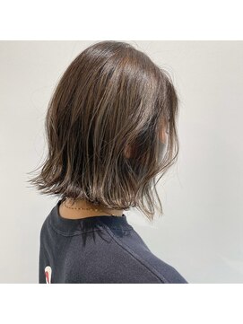 ロンドフルール 大宮東口(Lond fleur) 【Lond fleur 石畑結華】3Dハイライト切りぱなしボブ