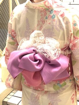 ヘアメイク ジェイエム 浴衣帯