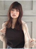 ゆるふわレイヤーセミロング