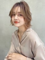 レニーバイエース(LANY by ACE)&nbsp;【LANY 横浜】 外ハネボブ×ハイトーンベージュ