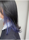 インナーカラー/コバルトブルー