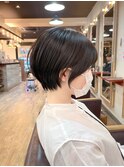 コンパクトショートボブ アースカラー 9/16