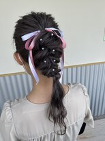 ルトワプラス(Lutowa plus)&nbsp;編みおろしハイポニー