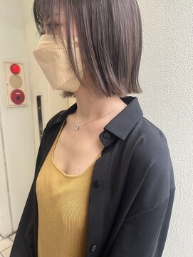 ヘアーデザイン シュシュ(hair design Chou Chou by Yone) ☆chouchou☆ボブ×インナーカラー