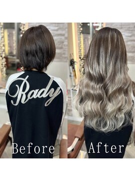 あるじゃんすー 梅田店 ホワイトアッシュ#シールエクステ#ヨシンモリ#大人可愛い#梅田