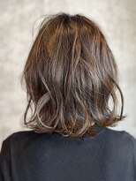 リタセカンド(Lita second)&nbsp;マットカラー/白髪ぼかしハイライト/くびれミディ