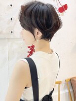 センスヘア(SENSE Hair)&nbsp;耳掛けショート/大人可愛い/小顔カット/ショートボブ/黒髪