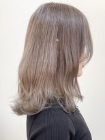 ツキ 横浜店(tuki)&nbsp;ミルクティーベージュダブルカラーインナーカラーケアブリーチ