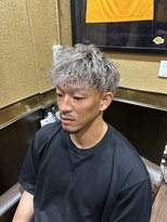 ヒロギンザバーバーショップ 大宮店(HIRO GINZA BARBER SHOP)&nbsp;ブリーチにもパーマ　大宮　フェード