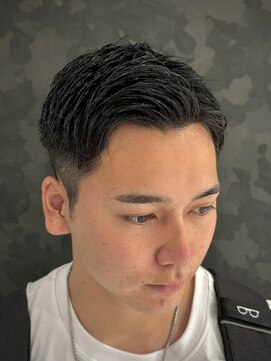 ヒロギンザ 大阪本店(HIRO GINZA) 七三ショート