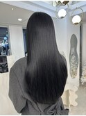レイヤーカット★ブルーブラック★ケラチトリートメント
